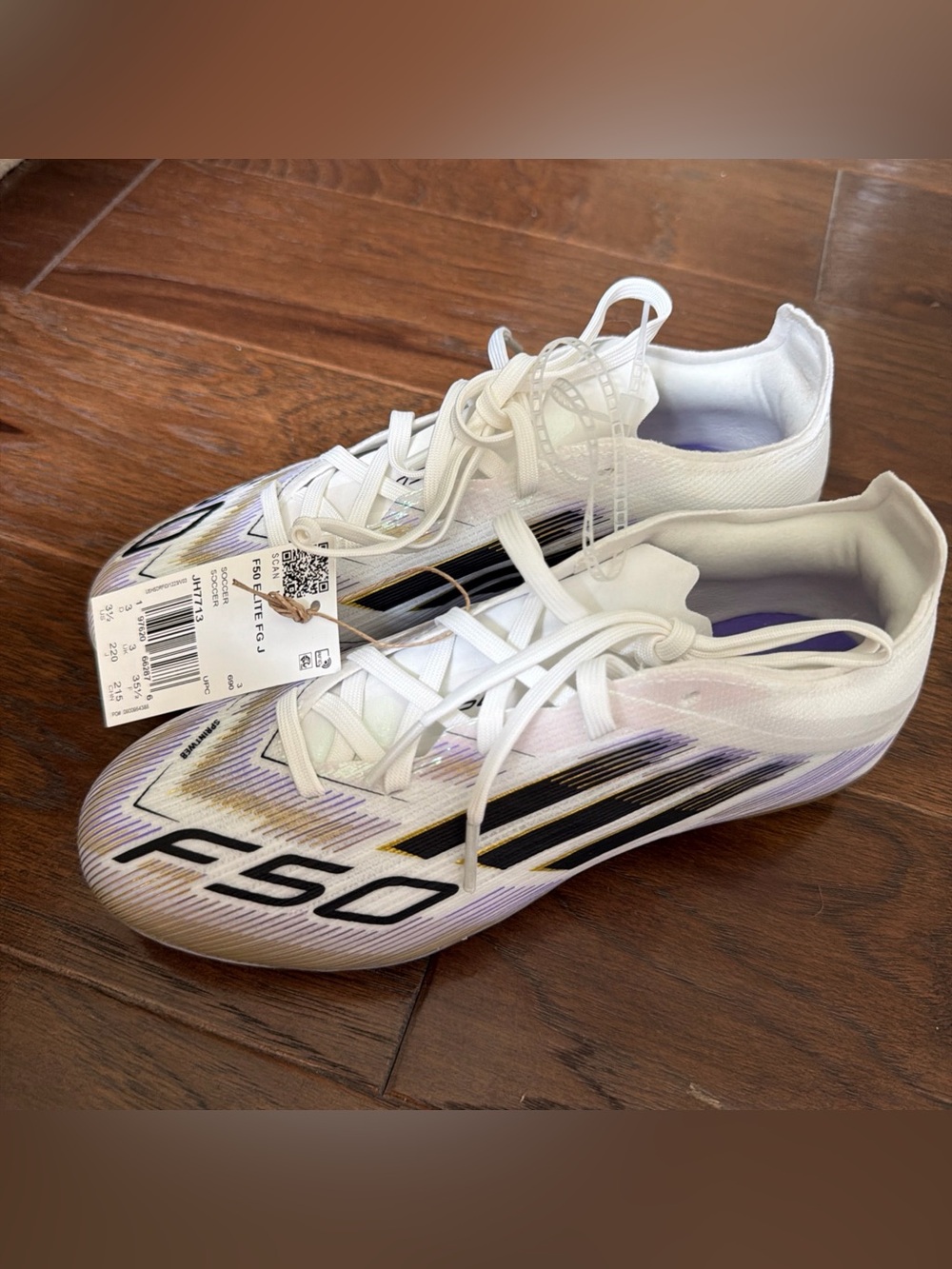 Adidas F50 Elite FG Soccer Cleats JH7713 Youth Size 3.5